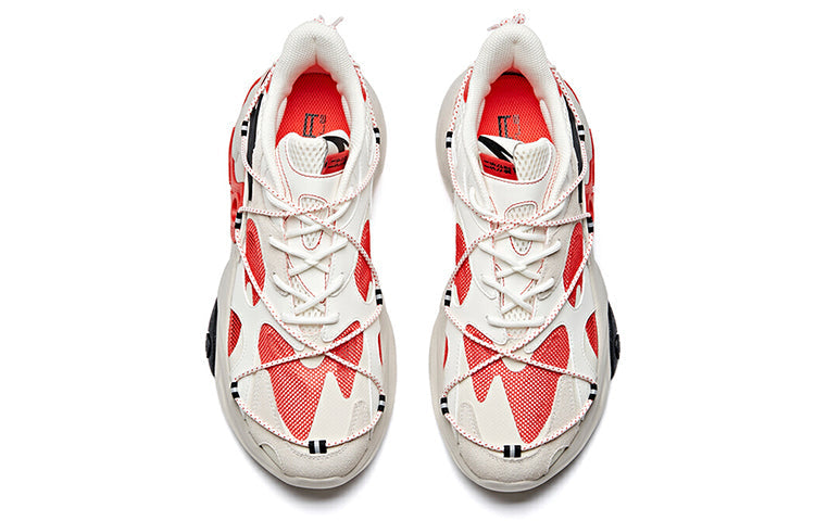 ANTA Split Low 'White Red Black' 912028850-3