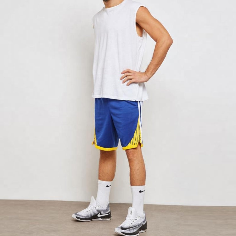 Nike NBA Icon Edition Swingman Sports Basketball Shorts SW Fan Edition Golden State Warriors Blue AJ5605-495