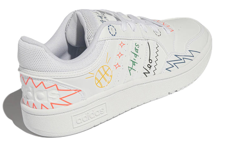 adidas Hoops 3.0 Doodle 'White' HP3165