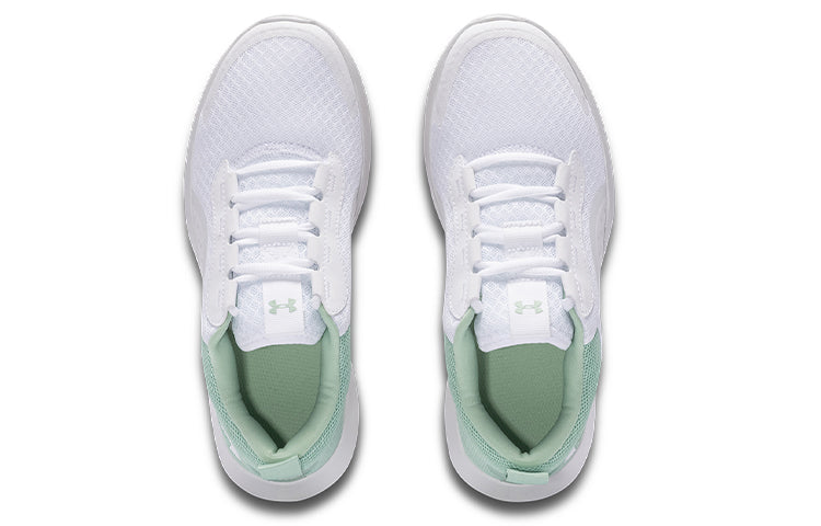 (WMNS) Under Armour Victory White/Green 3023640-101