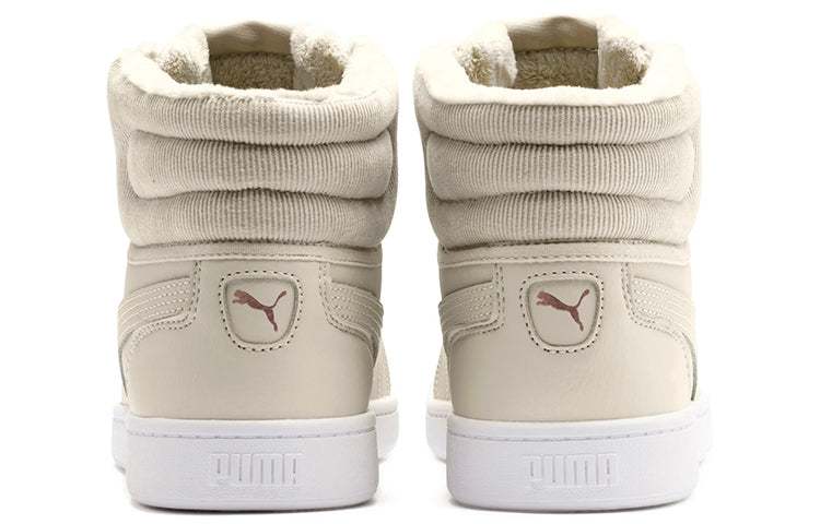 (WMNS) PUMA Vikky v2 Mid-Cut Winter Trainers Khaki 370279-02