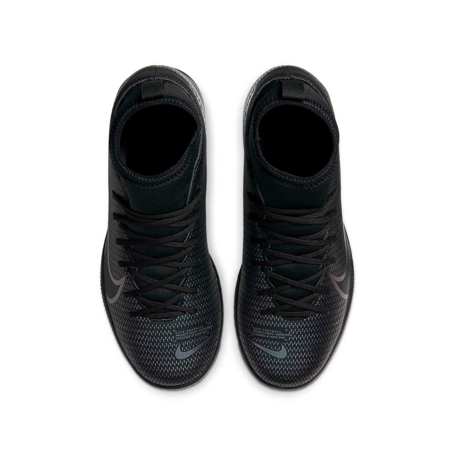 (GS) Nike JR Mercurial Superfly 7 Club IC 'Black Purple' AT8153-010