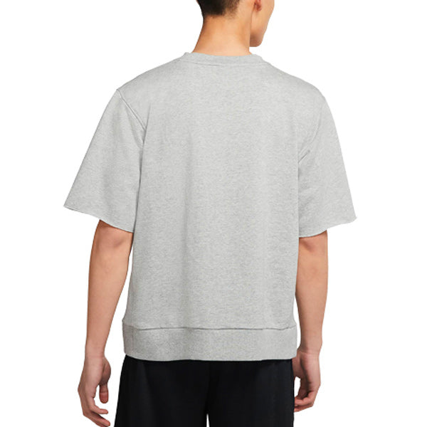 Nike Dri-fit Standard Issue Round Neck Pullover Sports Short Sleeve dark grey Gray CV1940-063