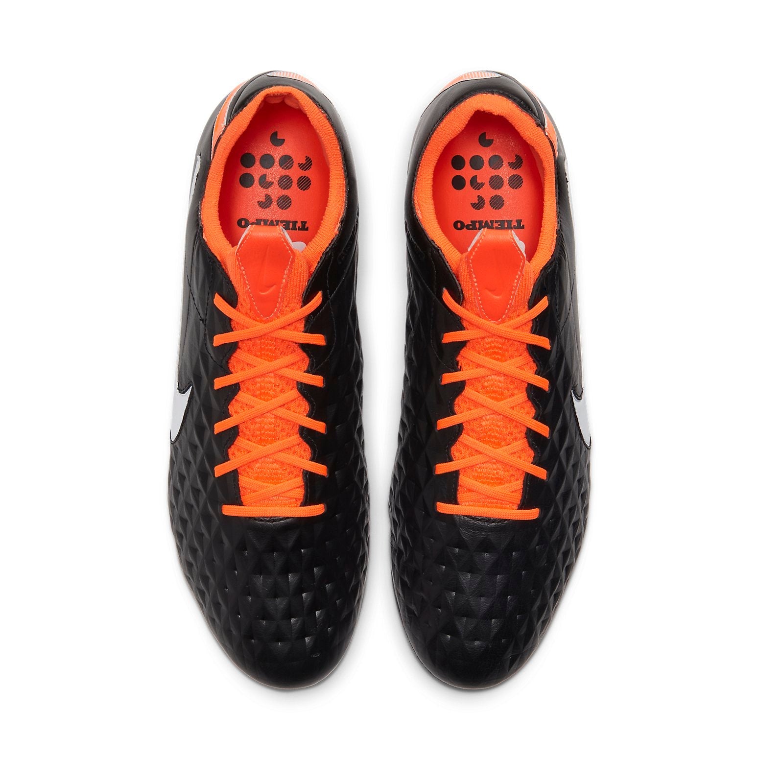 Nike Tiempo Legend 8 Elite FG 'Black Orange' CI7587-018