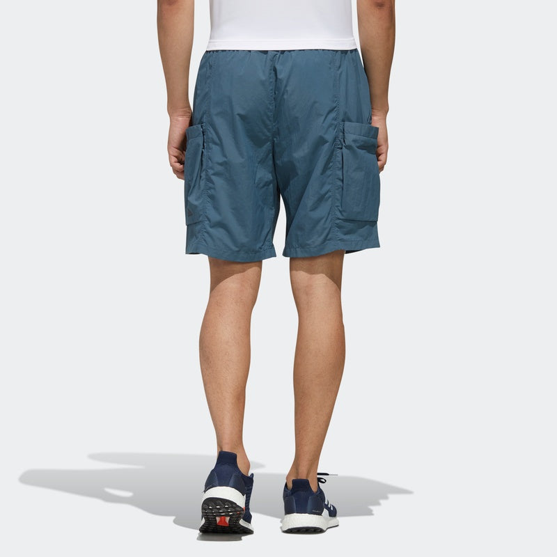 adidas M Tec Wv Sho Sports Cargo Quick Dry Breathable Shorts Blue FM5403