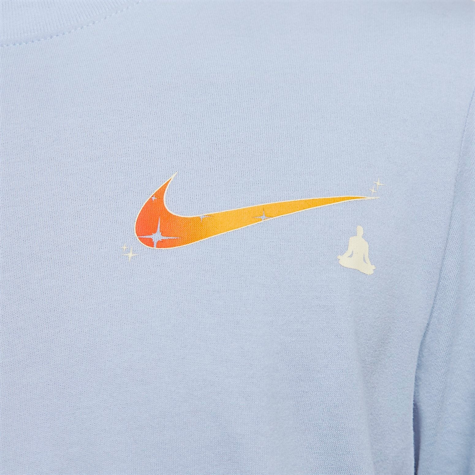 Nike Yoga T-Shirt 'Blue' DZ2650-479