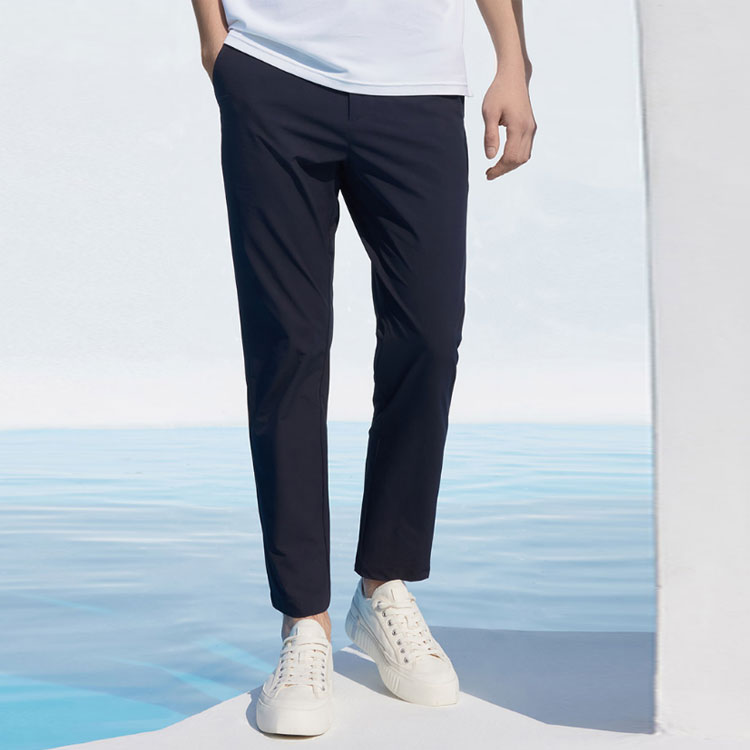 FILA Solid Color Sports Long Pants Blue F11M122608F-NV