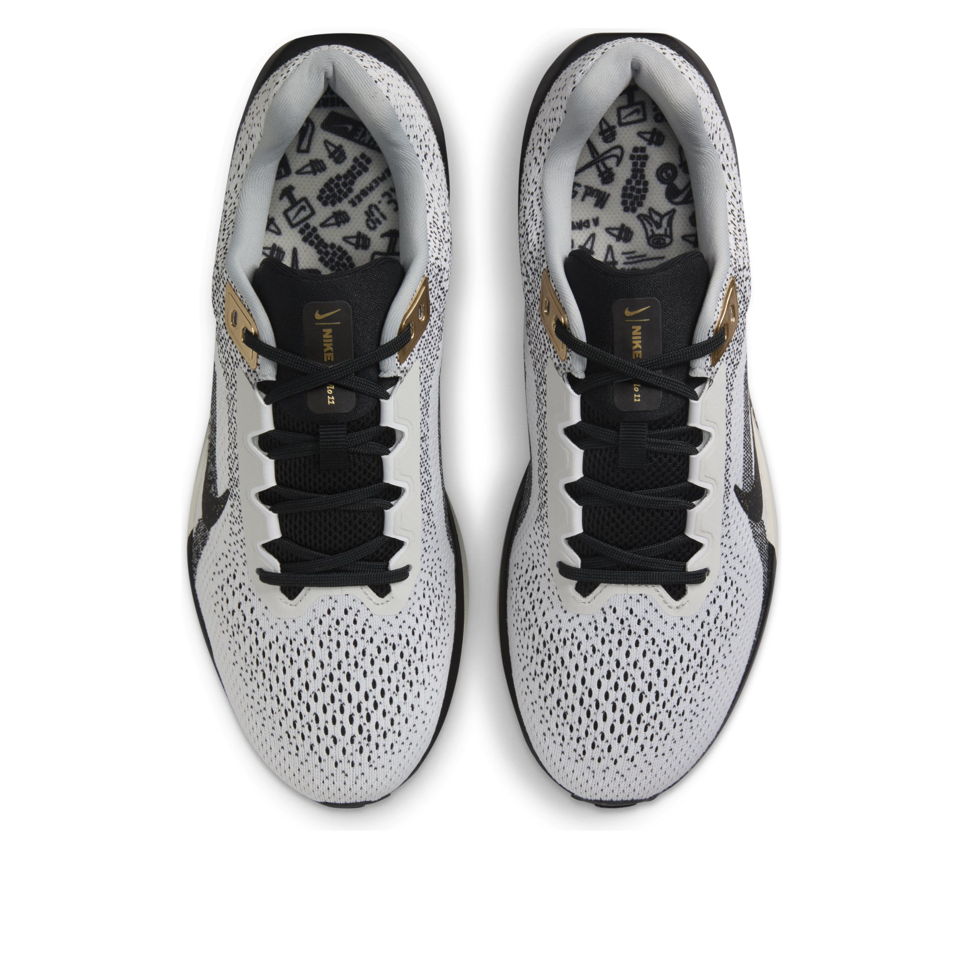 Nike Air Zoom Winflo 11 SE 'White Black Metallic Gold' HQ7975-100