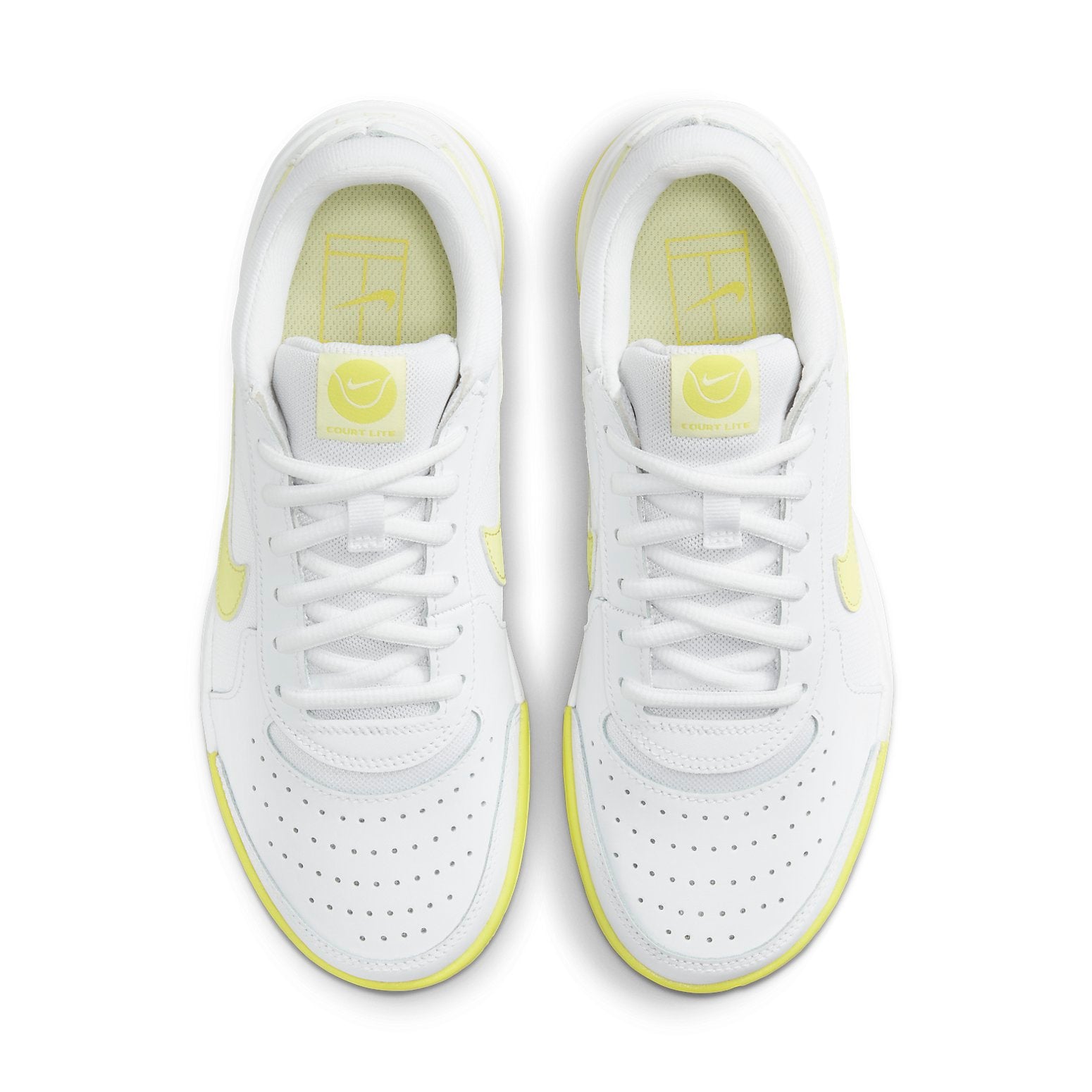 (WMNS) Nike Court Zoom Lite 3 'White High Voltage' DV3279-104