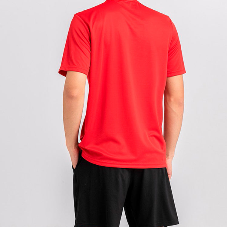 adidas Casual Sports Round Neck Short Sleeve Red FT9736