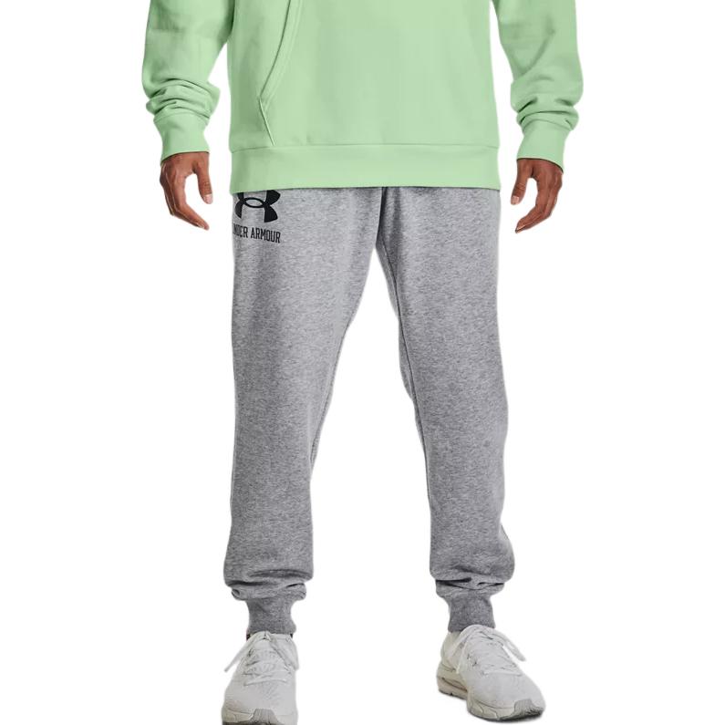 Under Armour Rival Graphic Fleece Pants 'Grey' 1373411-035