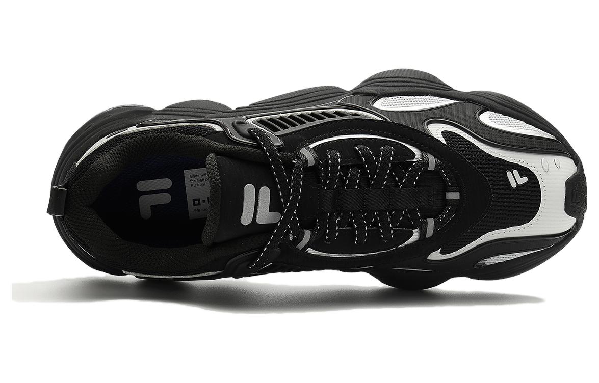 (WMNS) FILA FUSION Tenacity Sneakers 'Black White' T12W331612FBL