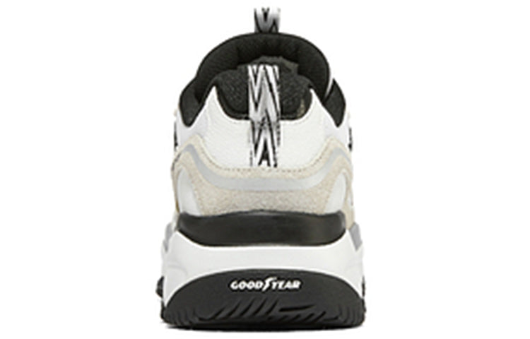 (WMNS) Skechers D'Lites 'Black White' 149895-WBK
