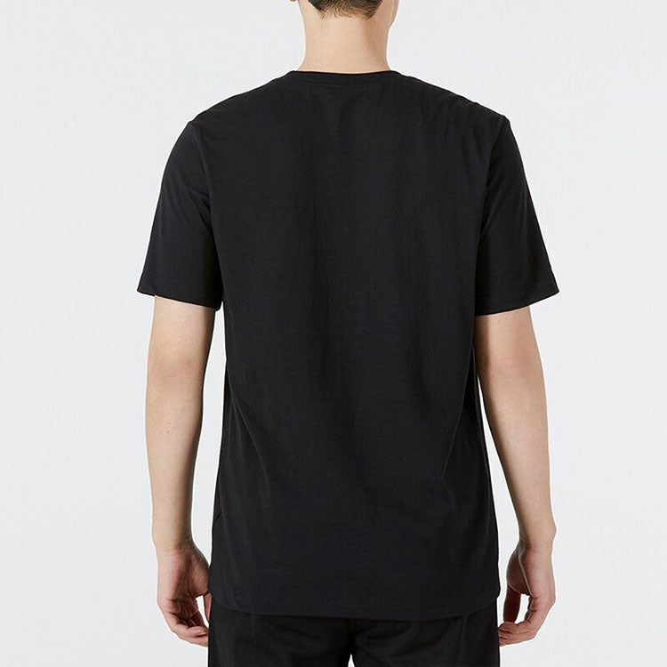 Men's Nike Cartoon Printing Cozy Round Neck Casual Short Sleeve Black T-Shirt DN3004-010