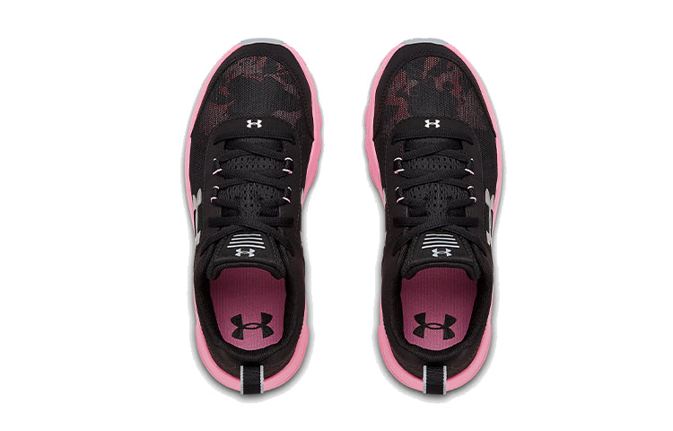 (GS) Under Armour Assert 8 'Black Pink White' 3022100-003