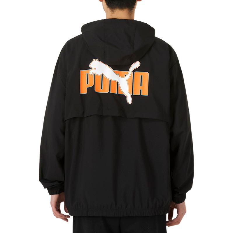 PUMA Graphic Cool Jacket 'Black' 537185-01