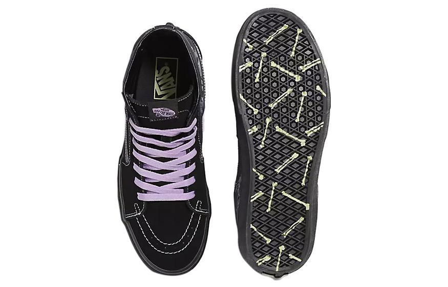 Vans Sk8-Hi 'Midnight Shift Black Skull' VN000BW7BKA