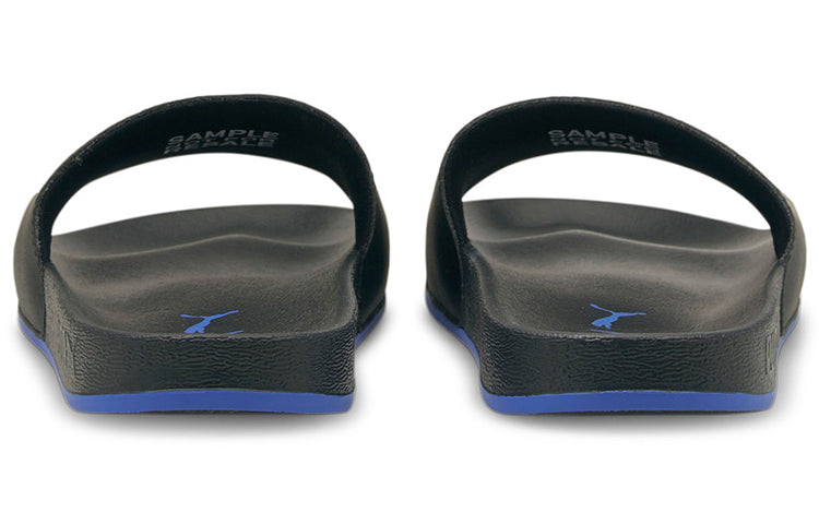 PUMA Leadcat Ftr Slippers Black/White/Blue 382735-01