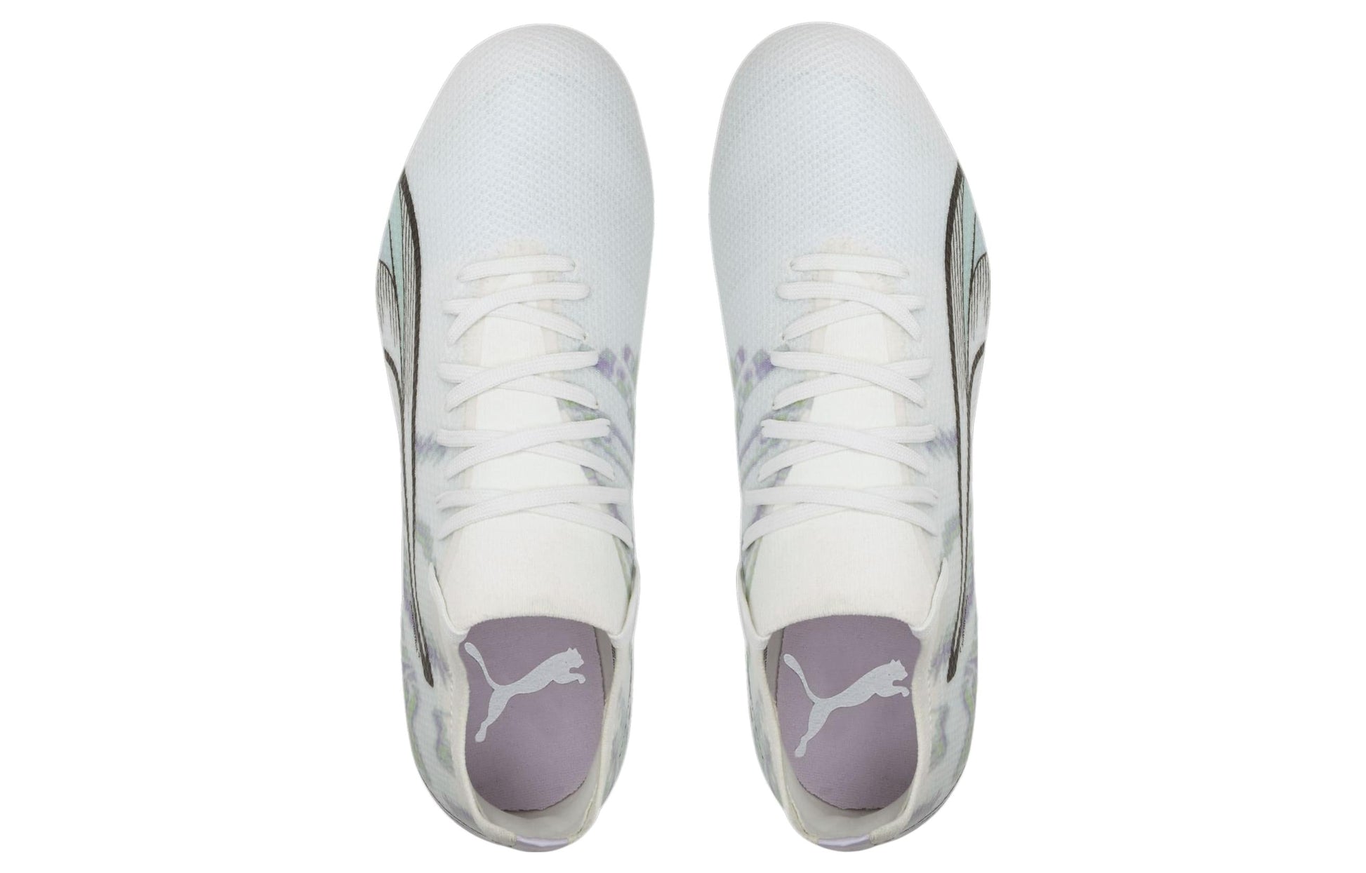 (WMNS) PUMA ULTRA Match Brilliance FG/AG 'White Grey' 107405-01
