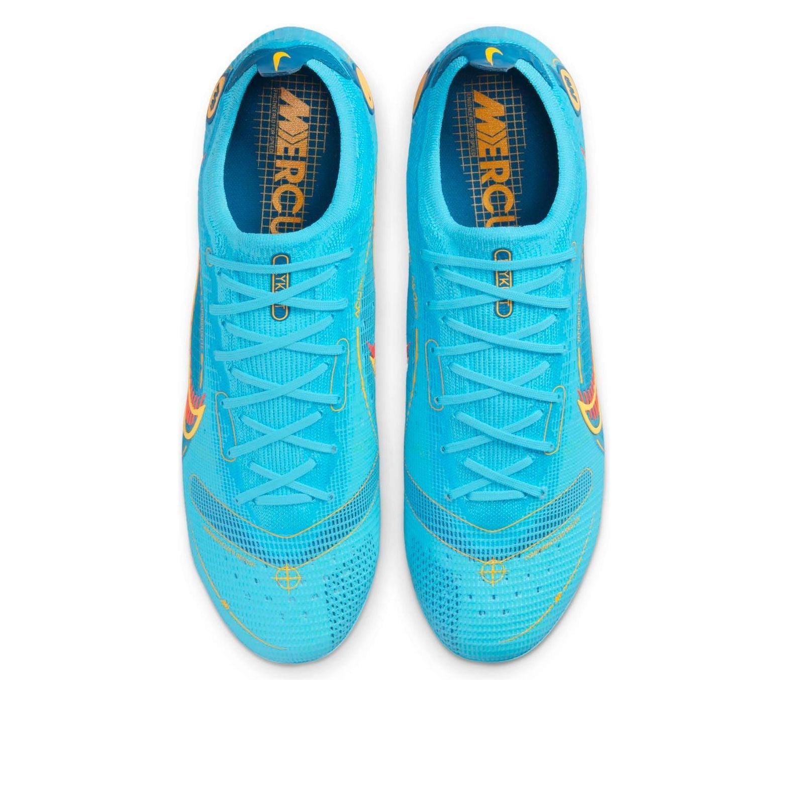 Nike Mercurial Vapor 14 Elite FG 'Chlorine Blue Laser Orange' DJ2837-484