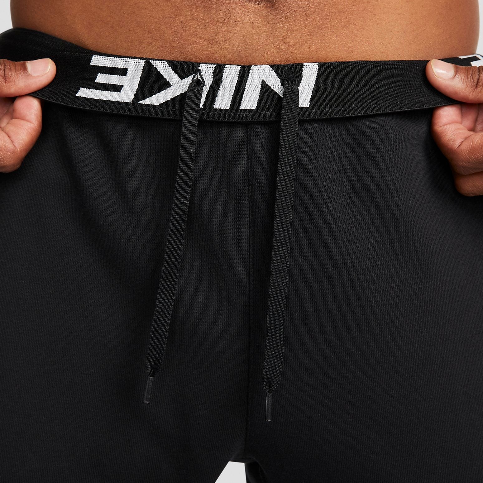 Nike Dri-FIT Fleece Tapered Running Pants 'Black' DQ6614-010