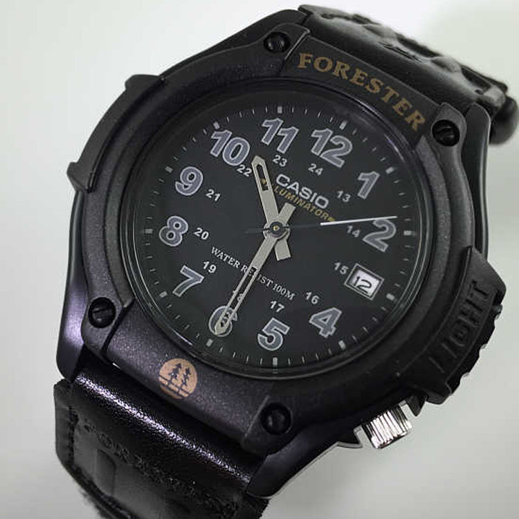 Men's CASIO forester Series Retro Fashion Stylish Classic Pointers Series Waterproof Quartz Watch Mens Black Analog FT500WC-1BV