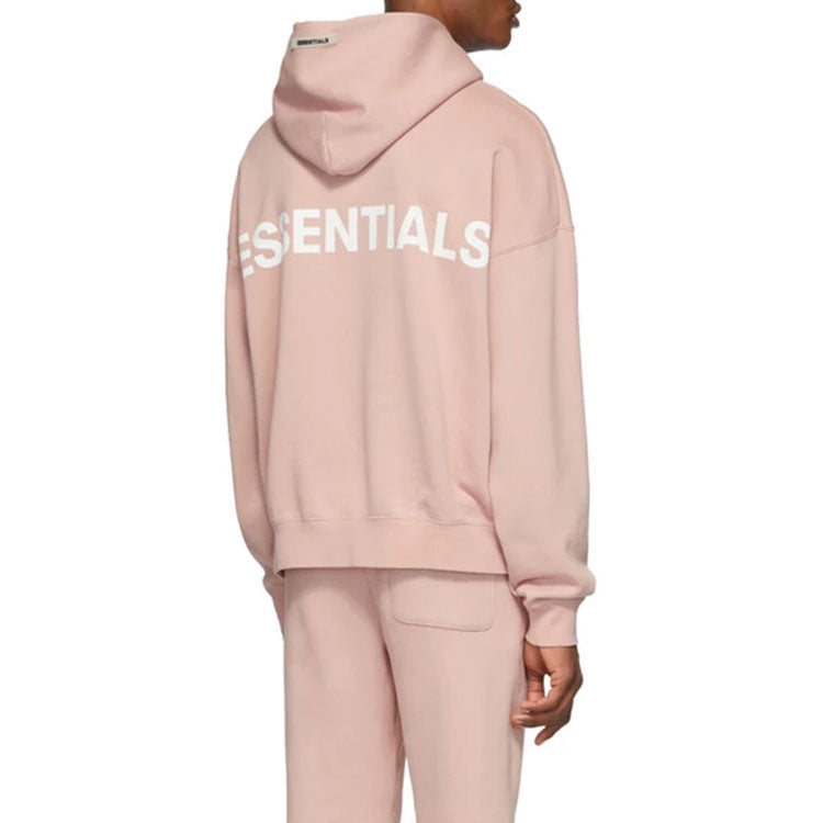 Fear of God Essentials FW19 Alphabet Logo Hoodie 'Blush Pink' FOG-FW19-57