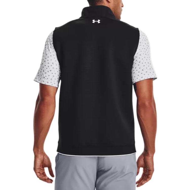 Under Armour Storm Daytona 1/2-Zip Golf Vest 'Black' 1373408-001