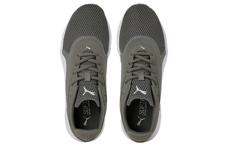 PUMA Jaro Non-Slip Breathable Low Top Tennis Shoes Gray White 193107-10