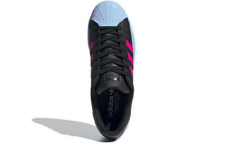 adidas originals Superstar MG Black/Blue/Pink FV3028