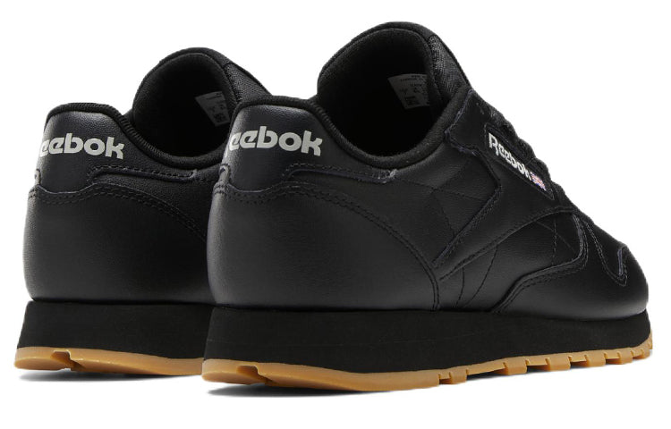 (WMNS) Reebok Classic Leather 'Black Pure Grey Gum' GY0961
