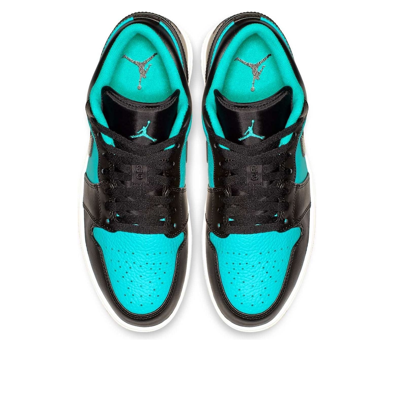 Air Jordan 1 Low 'Black Aqua' 553558-006