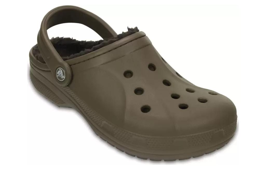 Crocs Winter Lined Clogs 'Walnut Espresso' 203766-23J