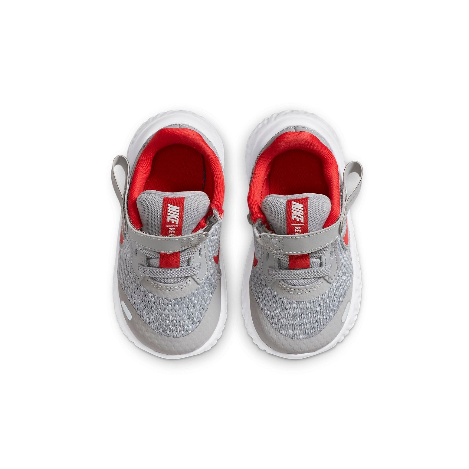 (TD) Nike Revolution 5 FlyEase 'Light Grey Red' CQ4651-013