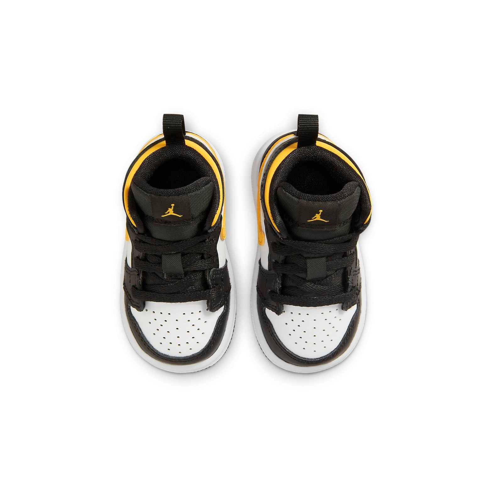 (TD) Air Jordan 1 Mid 'Black University Gold' 640735-177