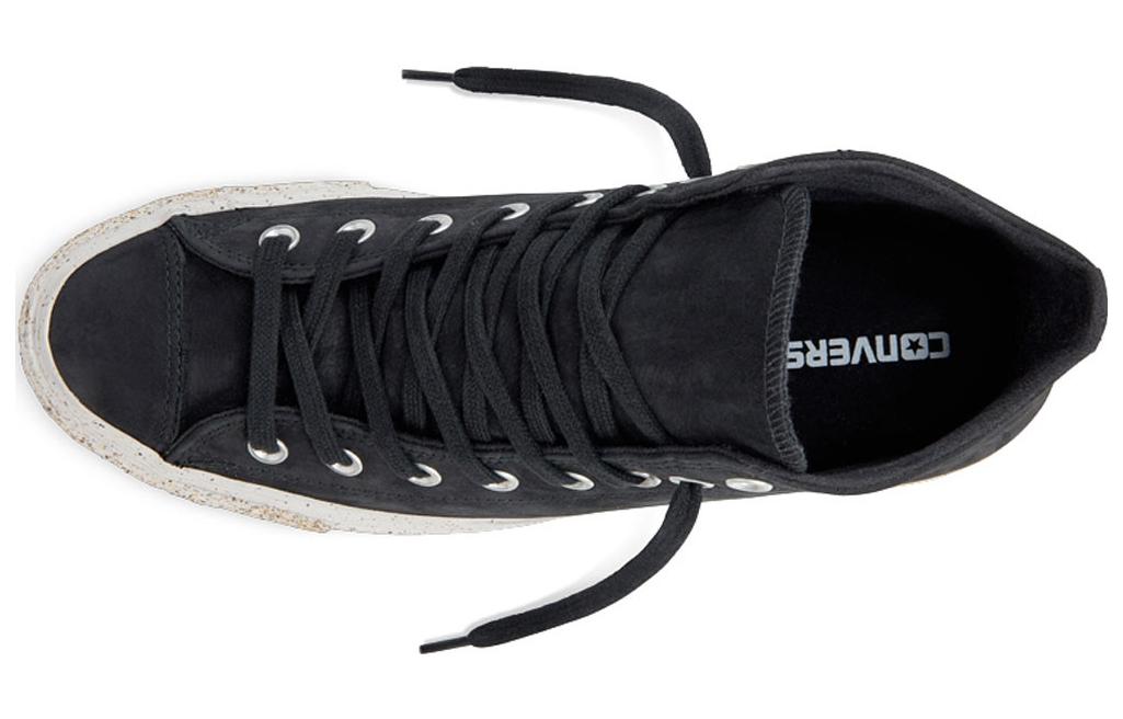 Converse Chuck Taylor All Star High Top Leather Trainers 'Black' 157524C
