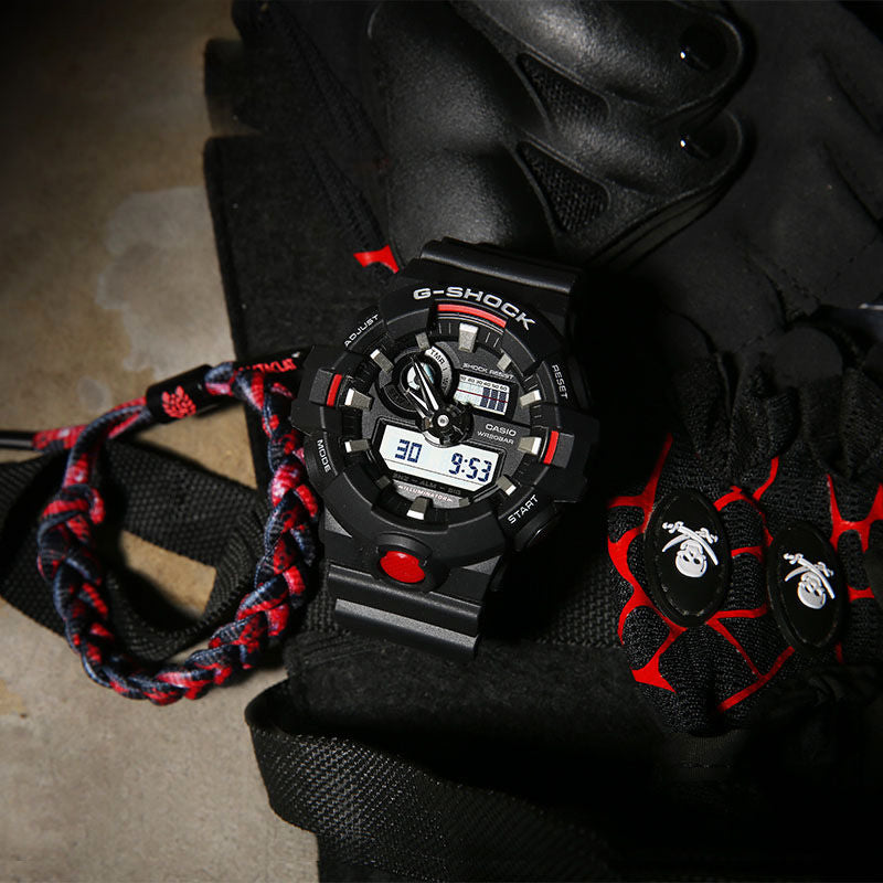 CASIO G-Shock Analog-Digital 'Black' GA-700-1APRU