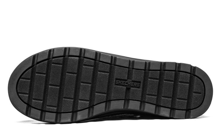 (WMNS) Skechers Street Cleats 2 Sneakers Black/White 155053-WBK
