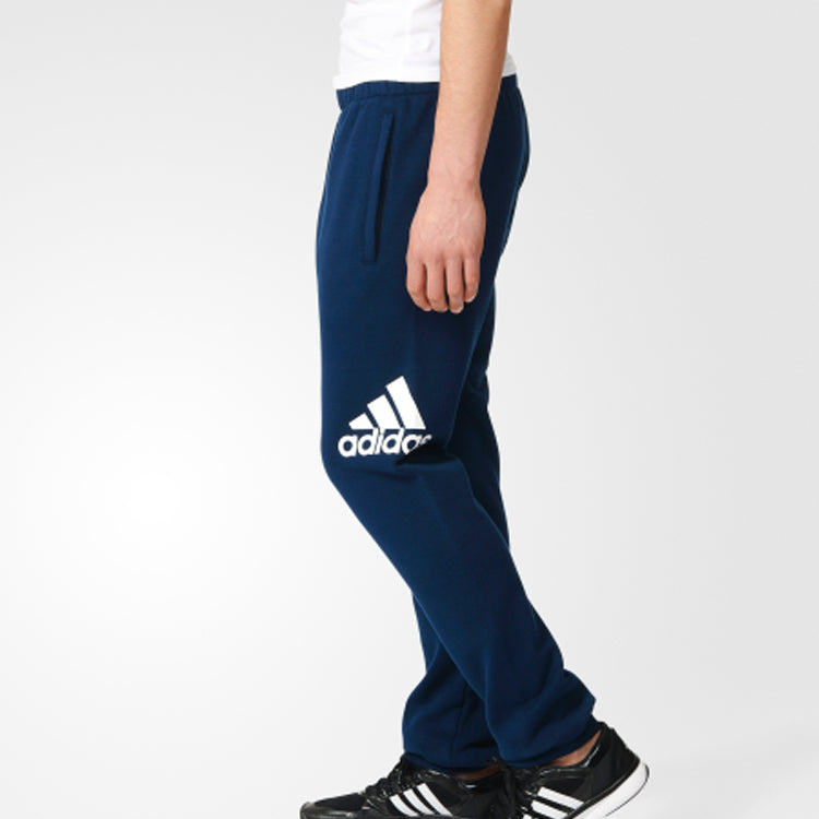 adidas Training Sports Knit Long Pants Navy Blue AY9002