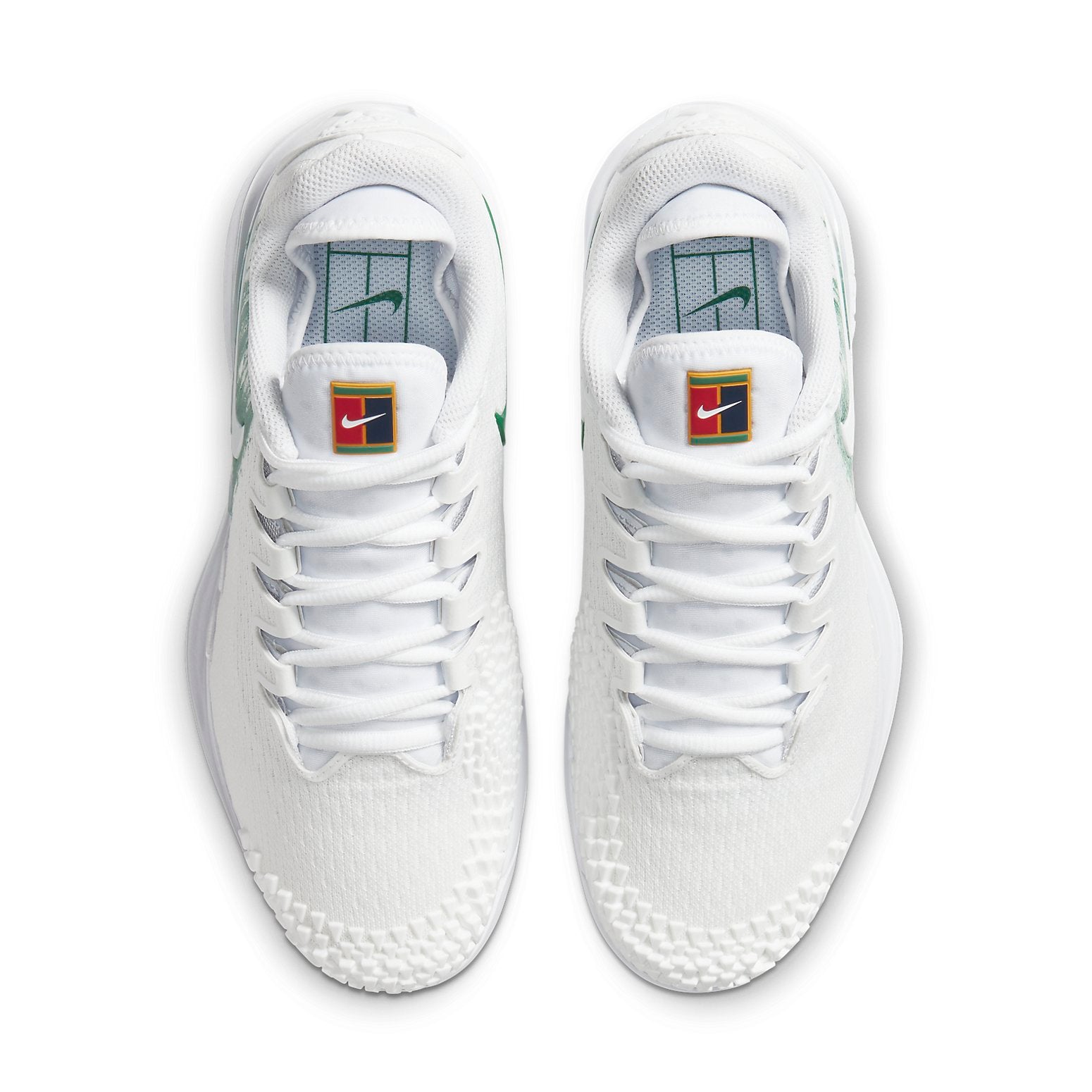 (WMNS) Nike Air Zoom Vapor X Knit 'White Gorge Green' AR8835-111