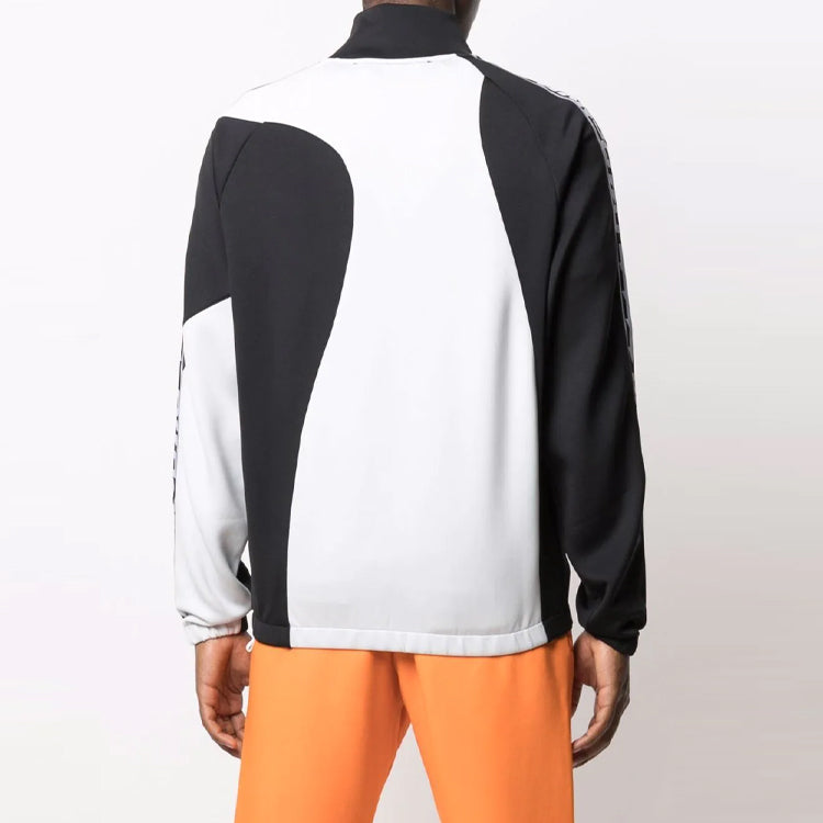 Off-White Logo Alphabet Printing Loose Jacket Version Black White OMVC003V21FAB0011001