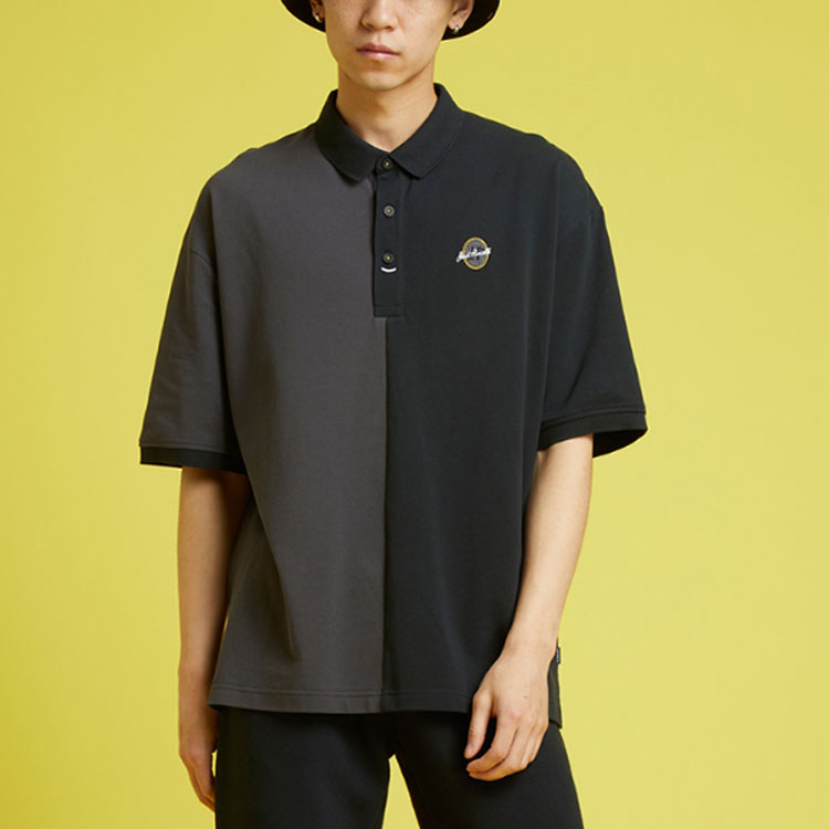 Converse Jack Purcell Polo Shirt Asia Sizing 'Black' 10022780-A02