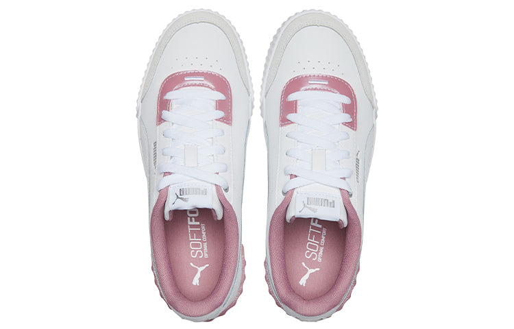 (WMNS) PUMA Carina Lift White/Pink 374141-01