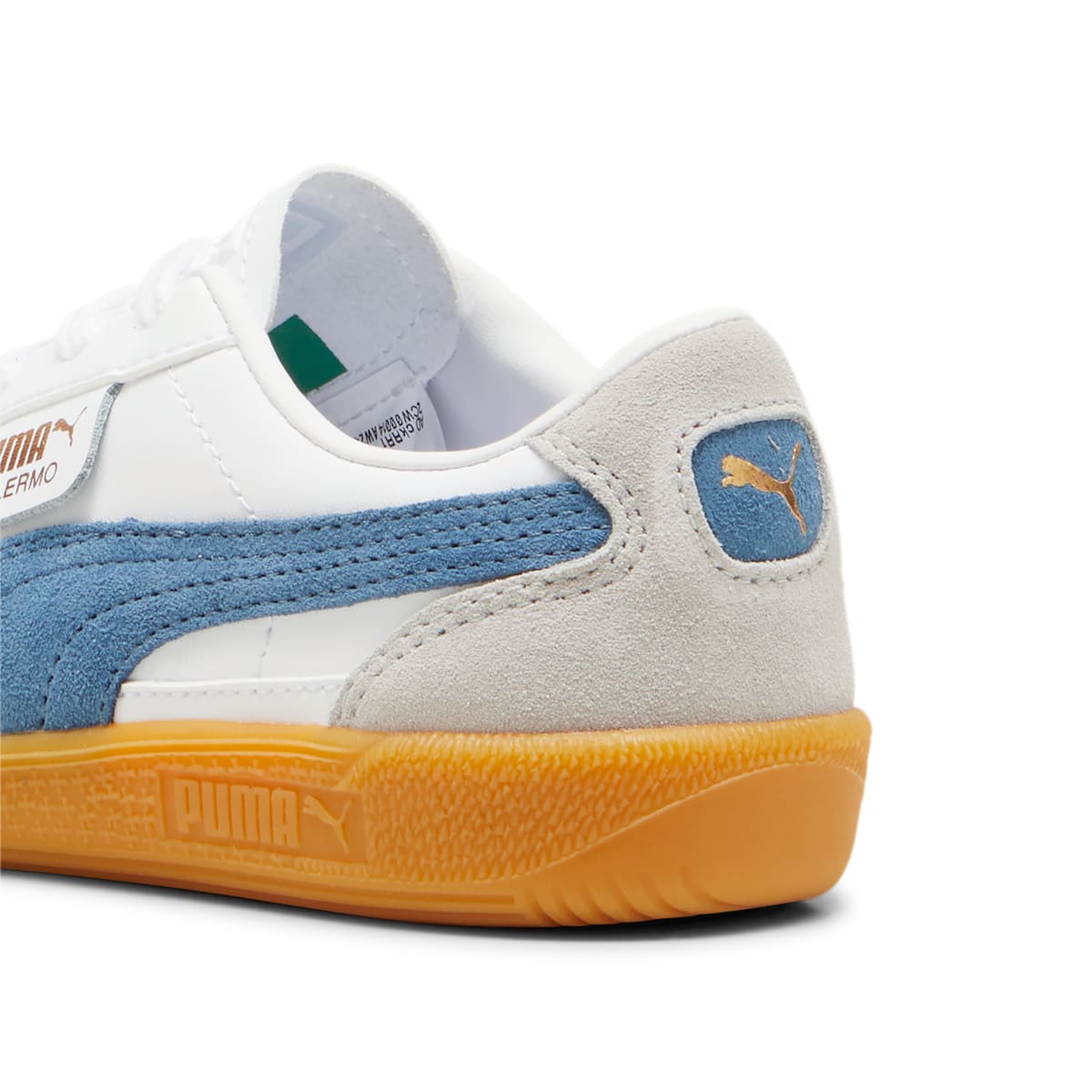 (PS) Puma Palermo Leather 'White Blue Horizon Gum' 397276-04