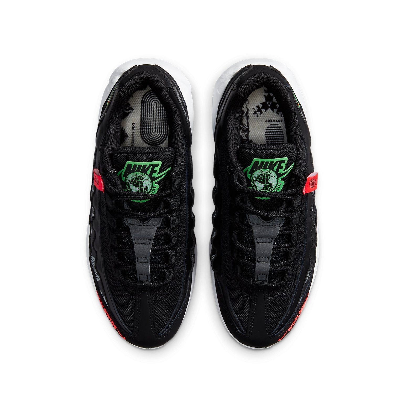 (GS) Nike Air Max 95 Recraft SE 'Worldwide - Black' CV7623-001