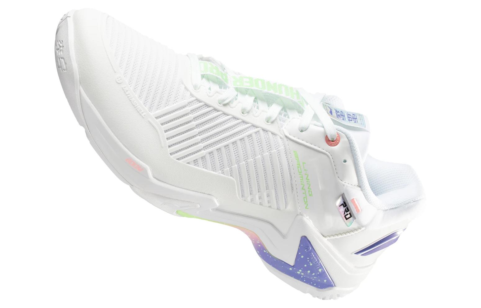 Li-Ning LeiTing Pro 'White Purple' AYAT009-1