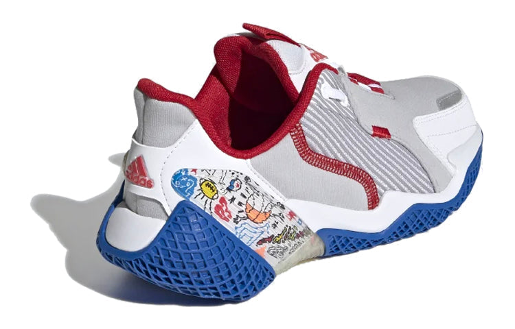 (GS) adidas 4uture Runner J 'Scarlet Glow Blue' EH1814