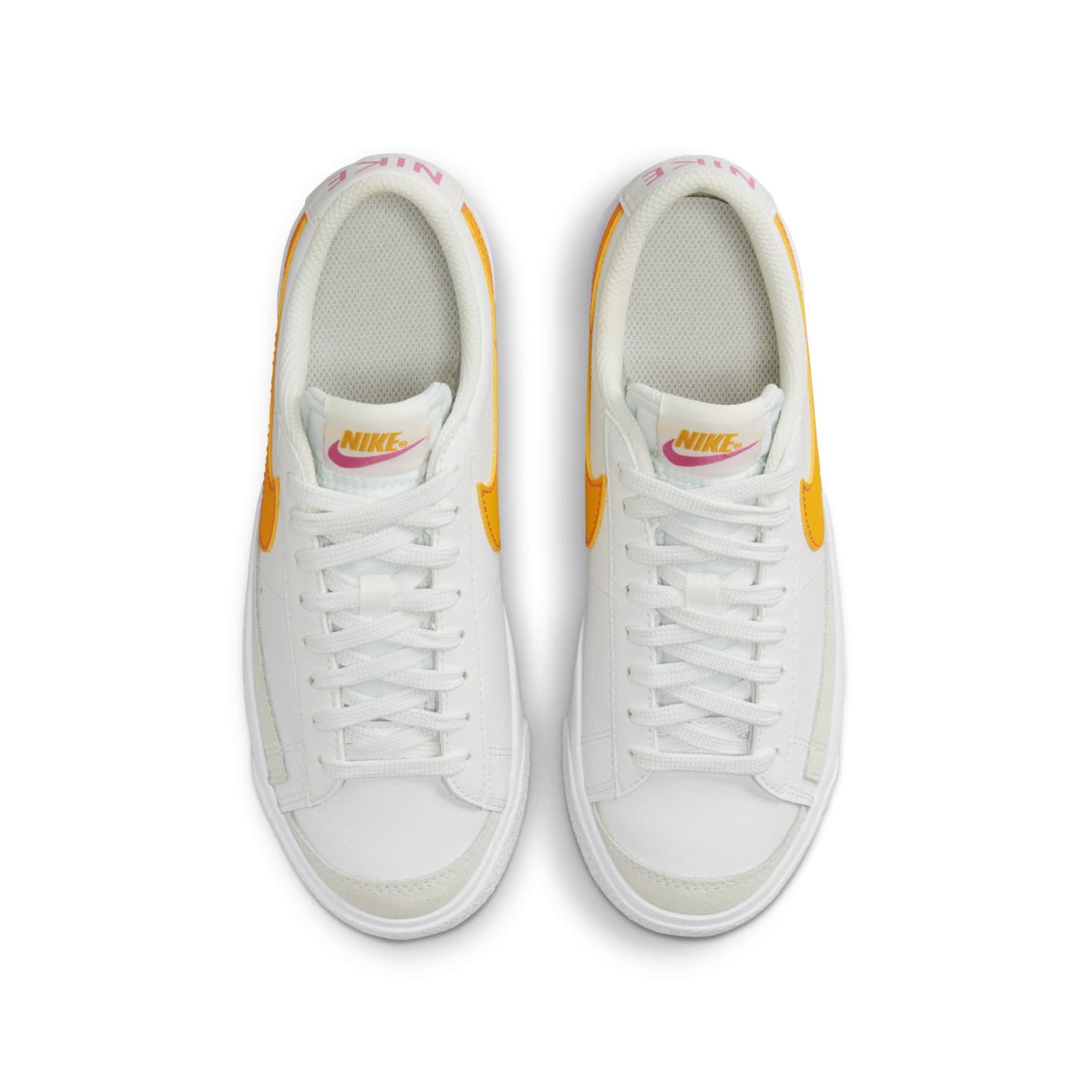 (GS) Nike Blazer Low '77 'Summit White University Gold' DA4074-123