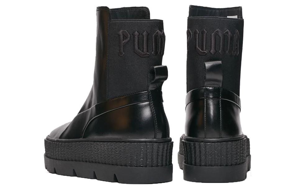 (WMNS) PUMA Chelsea Sneaker Boot x Fenty 'Black' 366266-03