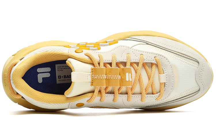 FILA FUSION Cheese Sneakers 'Yellow White' T12M241103FWG